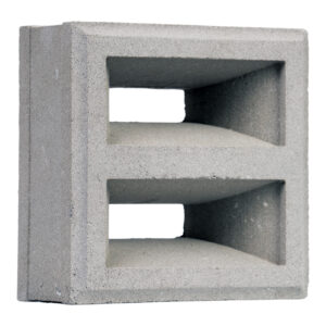 บล็อคช่องลม ลำโพงคู่ 20x20x9 ซม.